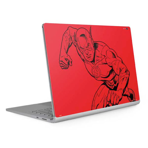 DC Comics The Flash Comic Pop Surface Book 2 13.5in Skin